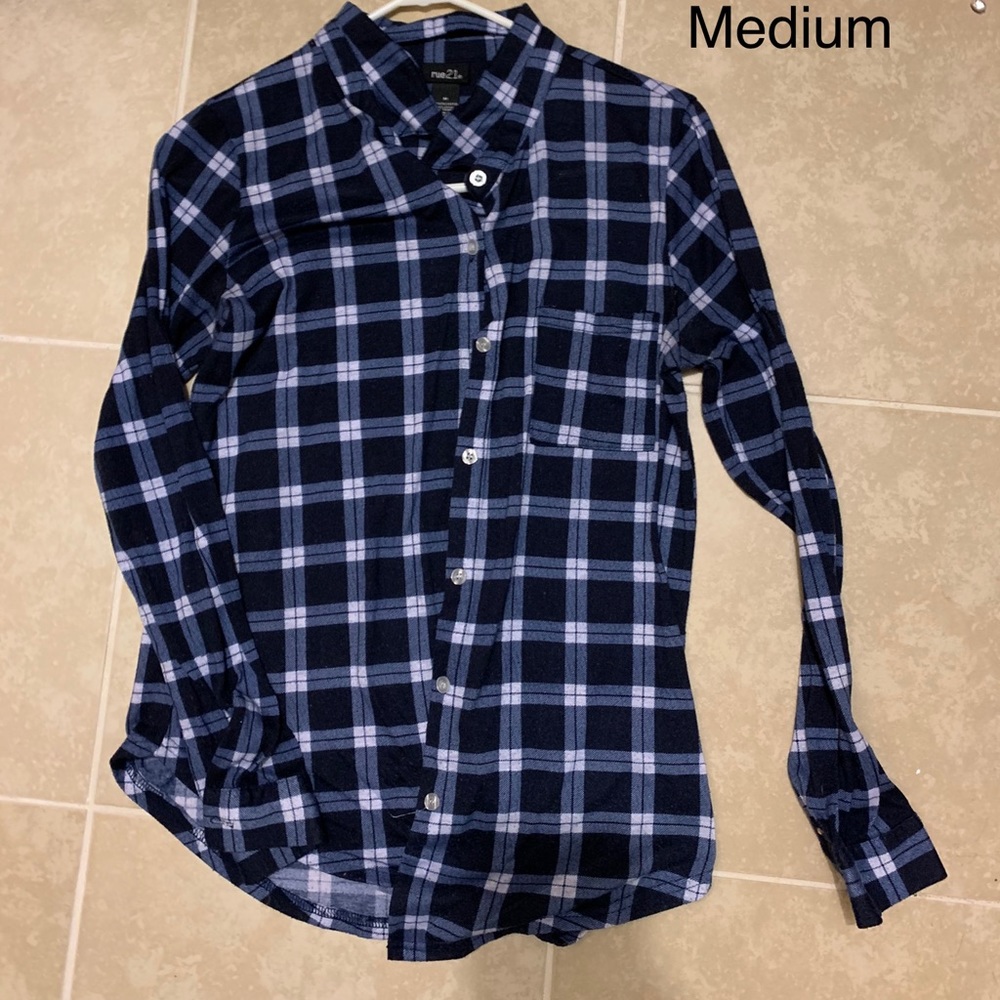 Long sleeve flannel